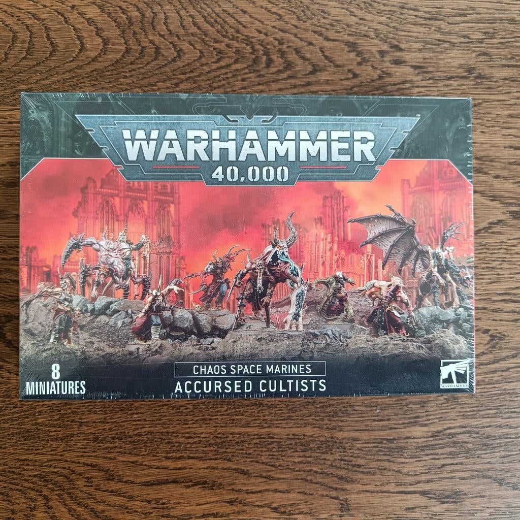 Warhammer 40k CSM Accursed Cultists, Ophalen of Verzenden, Nieuw, Warhammer 40000, Figuurtje(s)