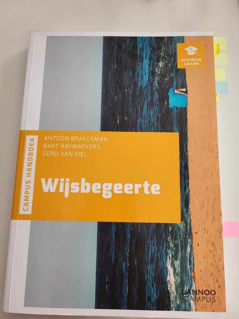 Wijsbegeerte (campus handboek) - Antoon Braeckman, Boeken, Ophalen