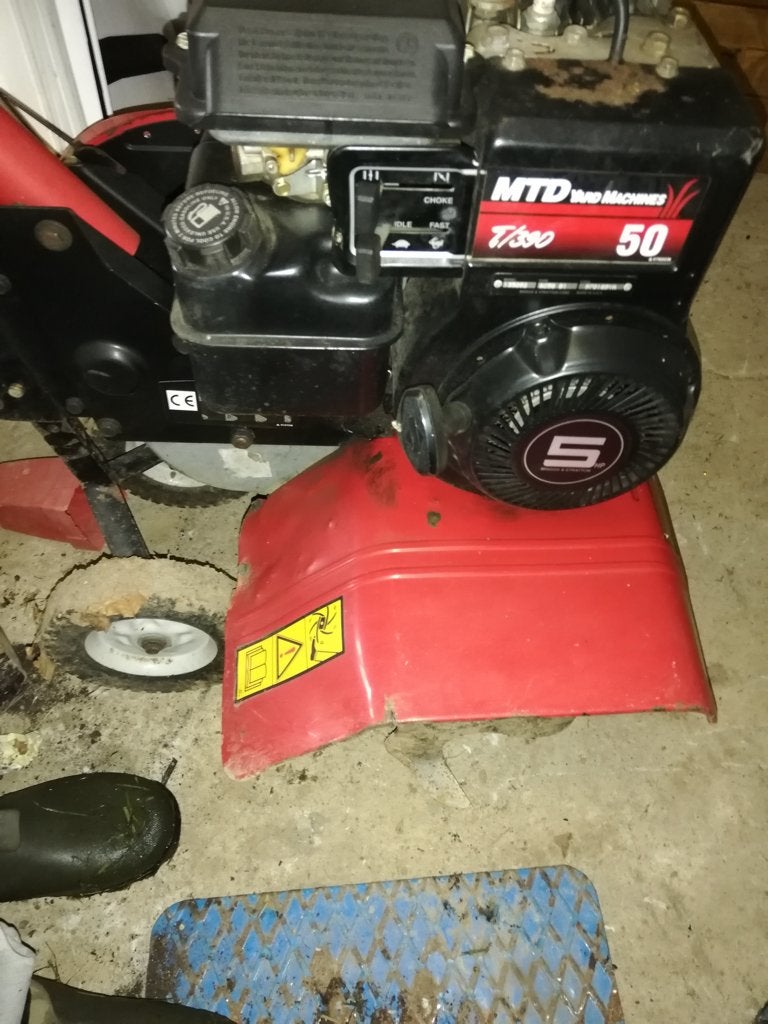 MOTOCULTEUR MTD T390  50   (Moteur fonctionne : OK), Ophalen, Benzine, Gebruikt, Overige soorten
