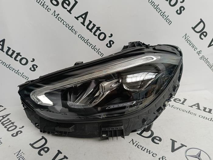 Koplamp links van een Mercedes C-Klasse, Gebruikt, -, Ophalen of Verzenden, -