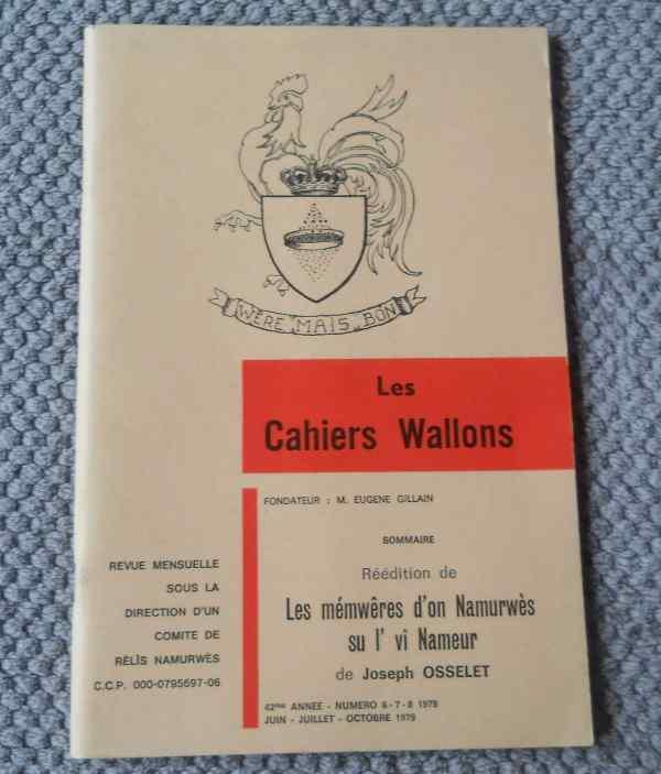 Les mémwêres d'on Namurwès su l'vî Nameur - Namur, Enlèvement ou Envoi, Utilisé