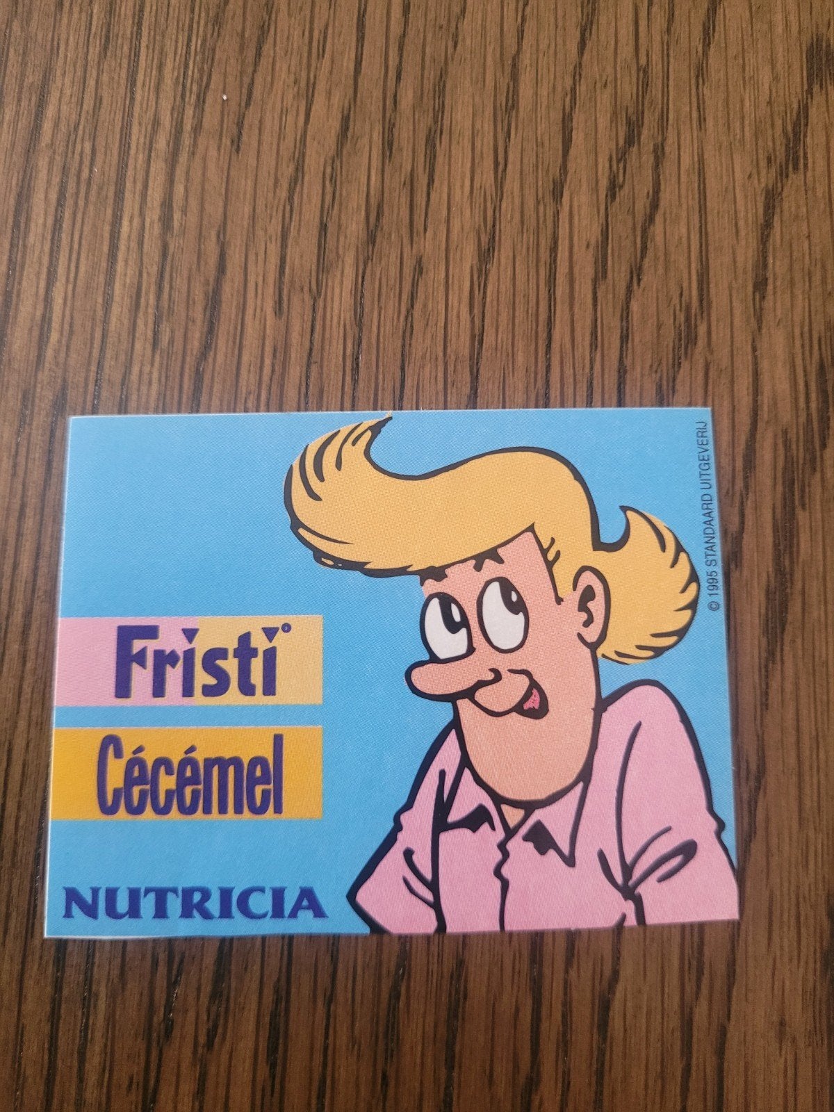 oude sticker suske en wiske, Hobby en Vrije tijd, Ophalen of Verzenden, Sticker
