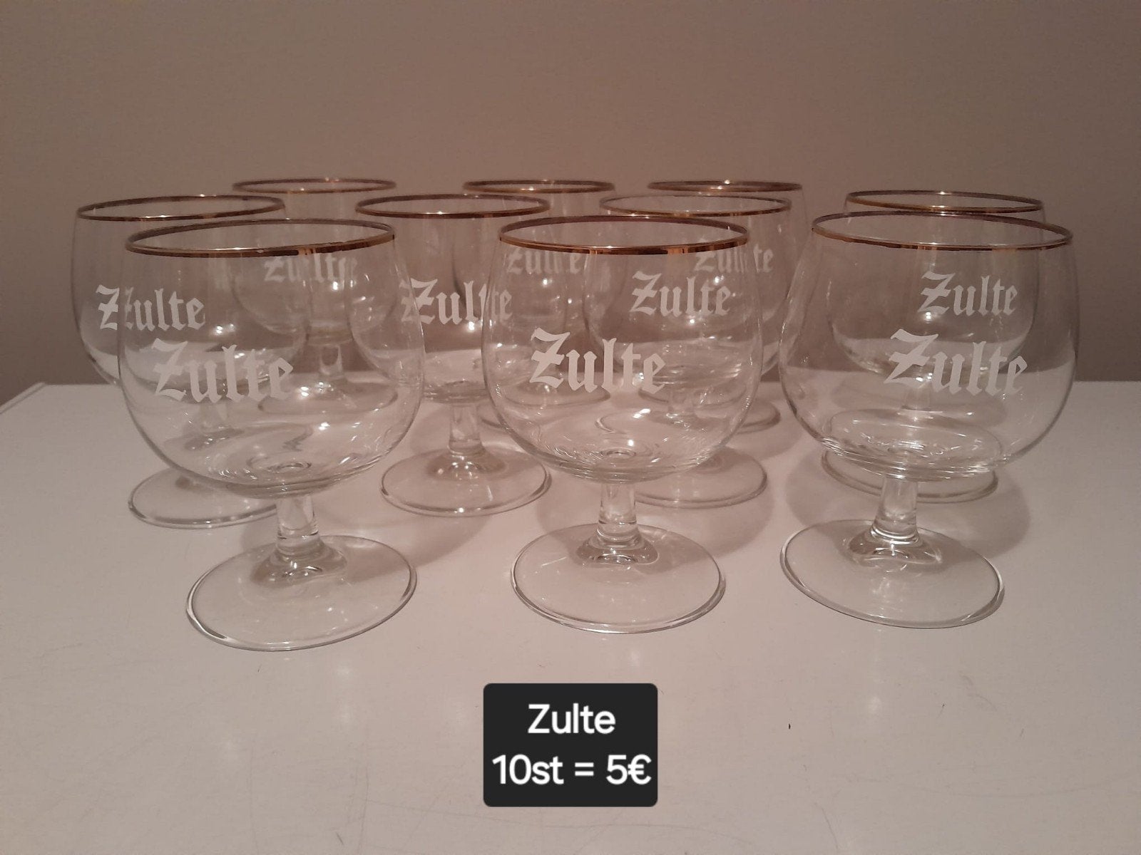 Zulte 10stuks voor 5€, Ophalen