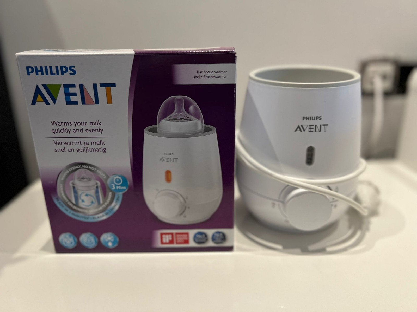 Flesverwarmer voor melk. In perfecte staat, Ophalen