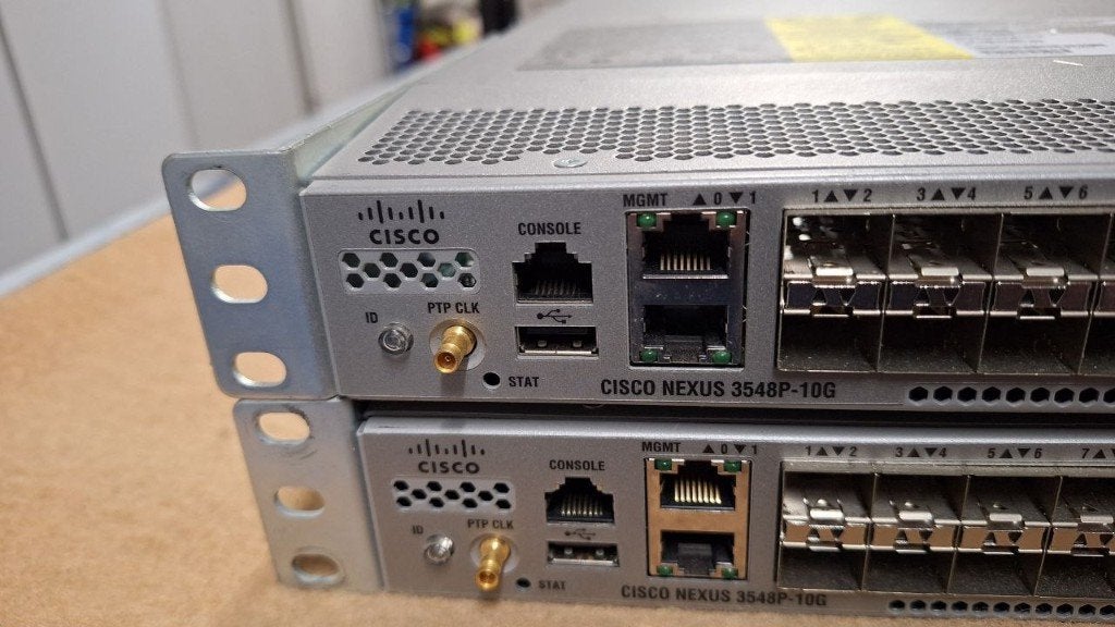 Cisco Nexus 3548 10-poorts 10G SFP+-switch (Lab/IT-project), Computers en Software, Netwerk switches, Refurbished, Ophalen