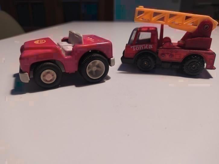 Tonka brandweerauto EN jeep, Ophalen of Verzenden