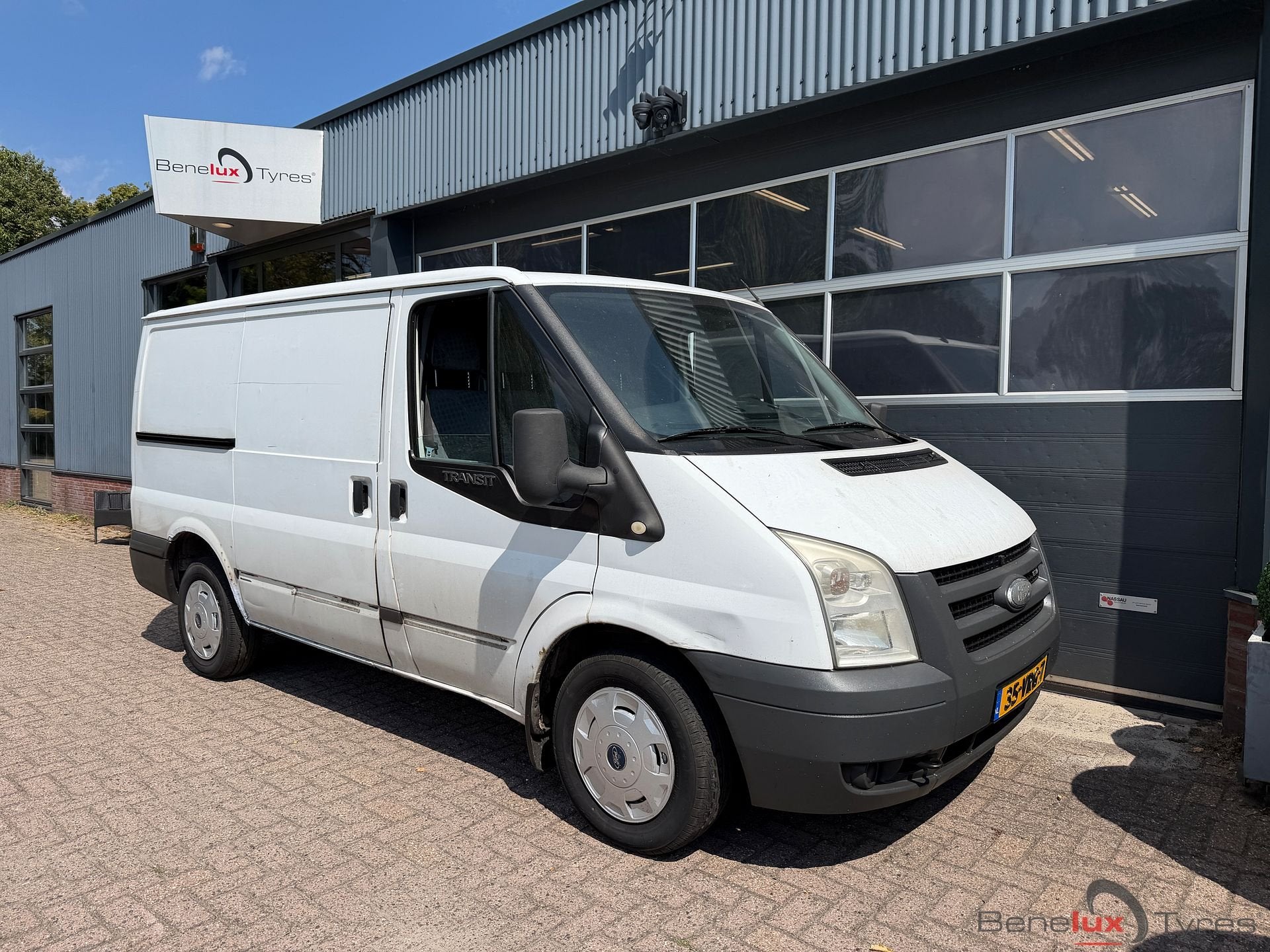 Ford Transit 260S 2.2 TDCI VAN Cargo BTW, Auto's, Ford, Monovolume, Elektrische ramen, Wit, Bedrijf