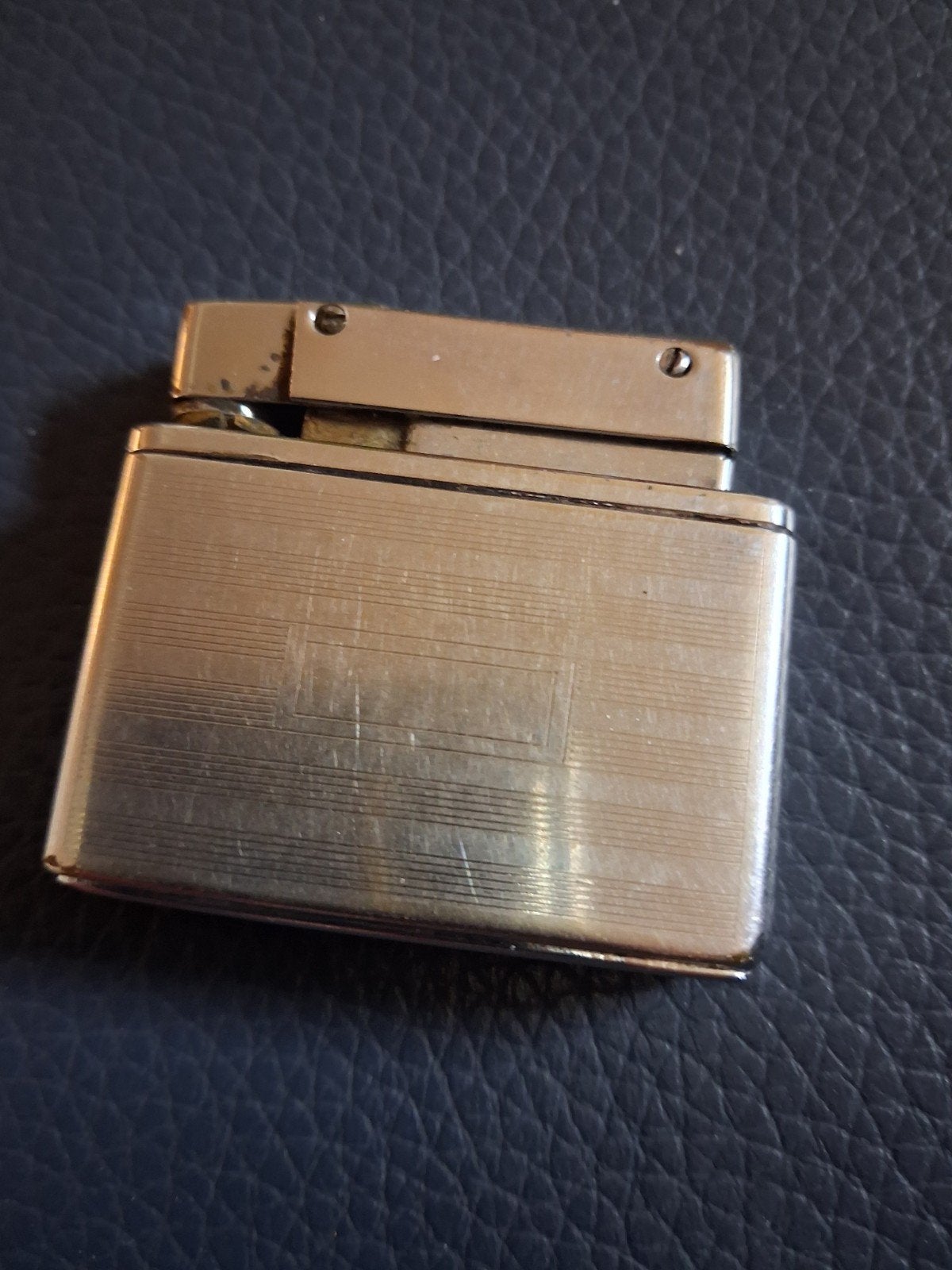 HILBON Gas vintage aansteker zilver jaren 70 - Collectie, Ophalen of Verzenden, Aansteker