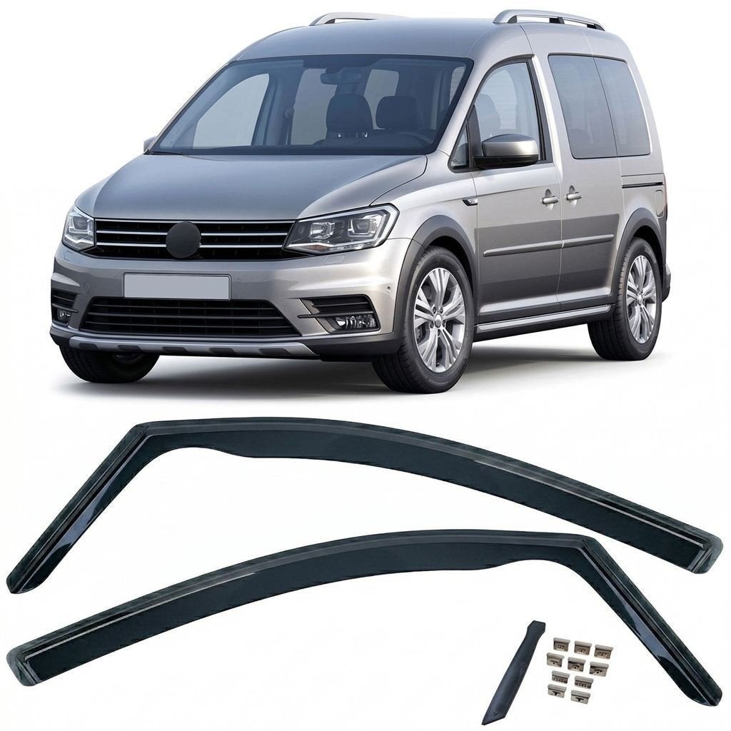 Zijwindscherm Geschikt VW Caddy 3 2K Zijwindschermen Zijwind, Verzenden