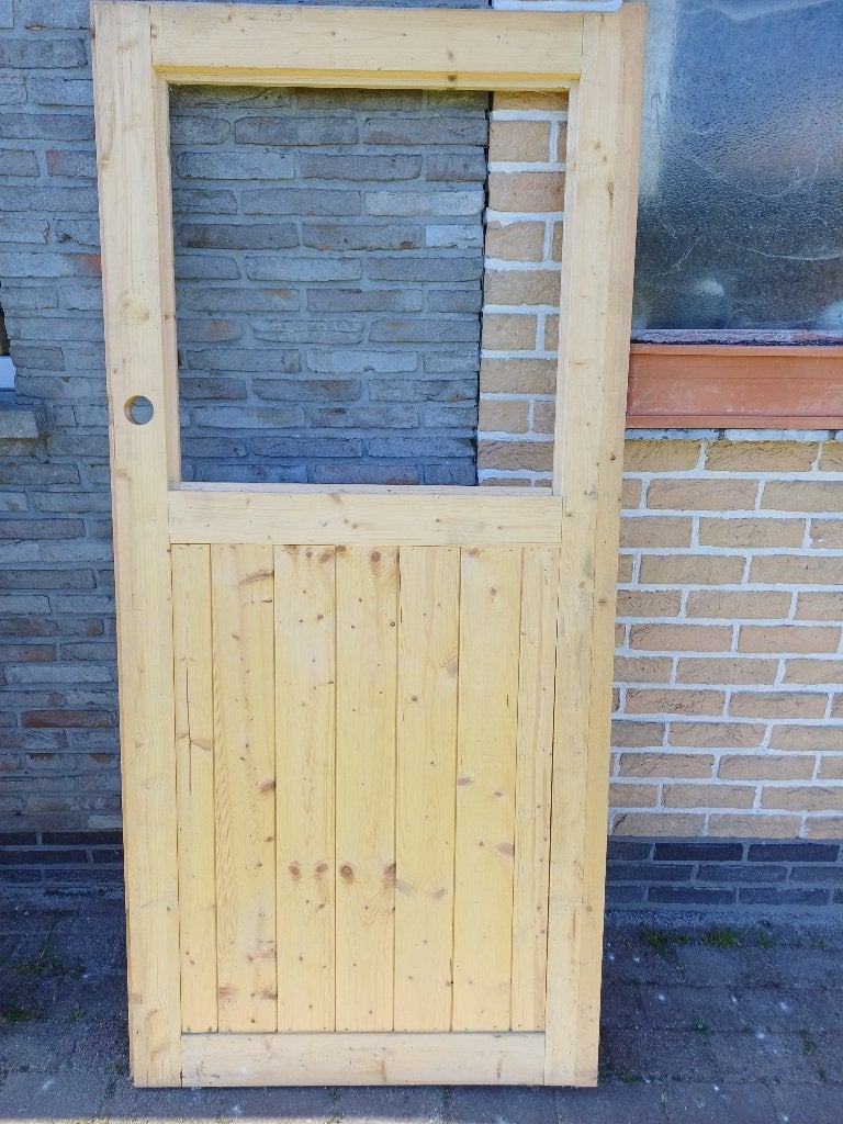 deur voor tuinhuis, berging, Tuin en Terras, Ophalen, Nieuw, Hout, Overige typen