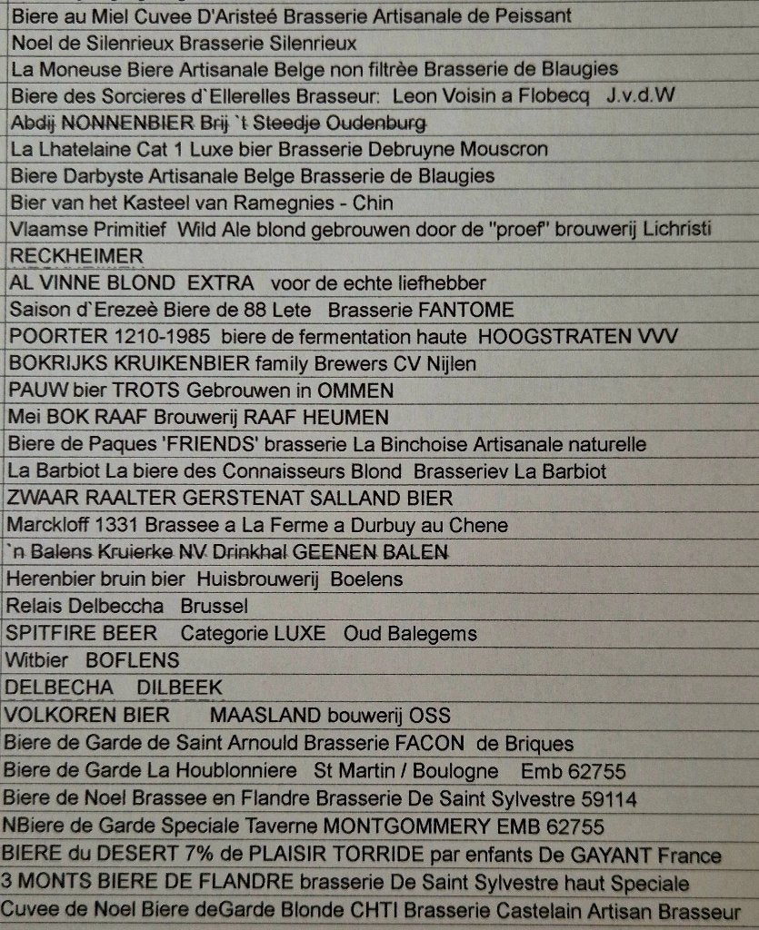 collectionneur dégustateur de vieilles bouteilles bière0,75, Collections, Enlèvement ou Envoi, Comme neuf, Bouteille(s), Autres marques