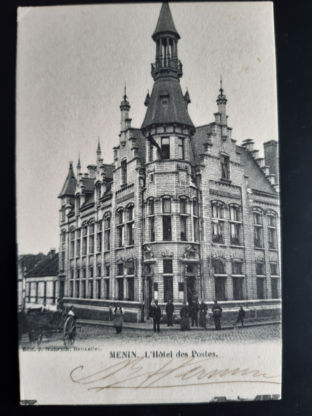 MENEN menin la POSTE DE POST, Verzamelen, Ophalen of Verzenden