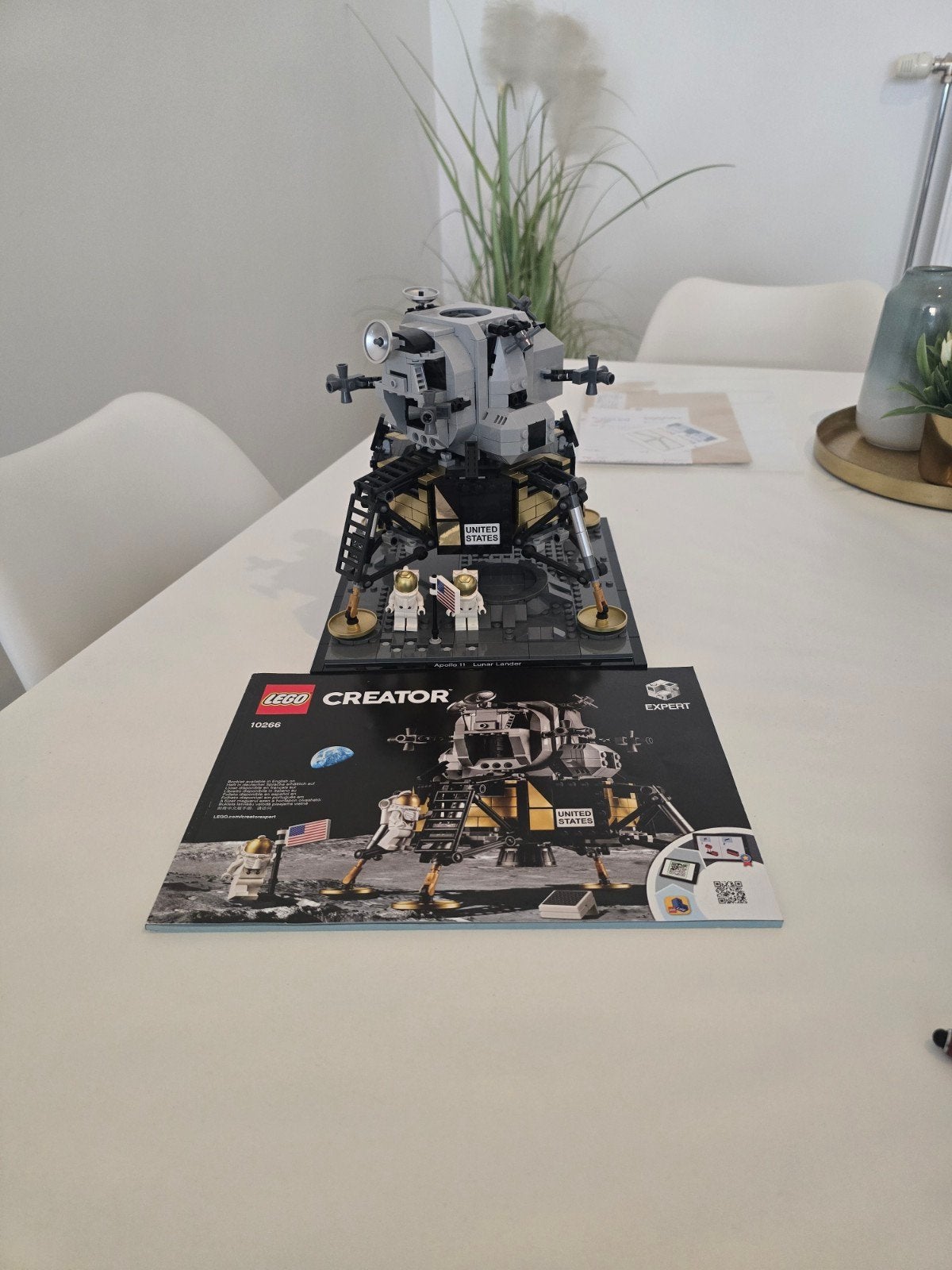 Lego creator Expert Nasa Apollo 11 Maanlander(set 10266), Ophalen, Gebruikt, Lego, Compleet