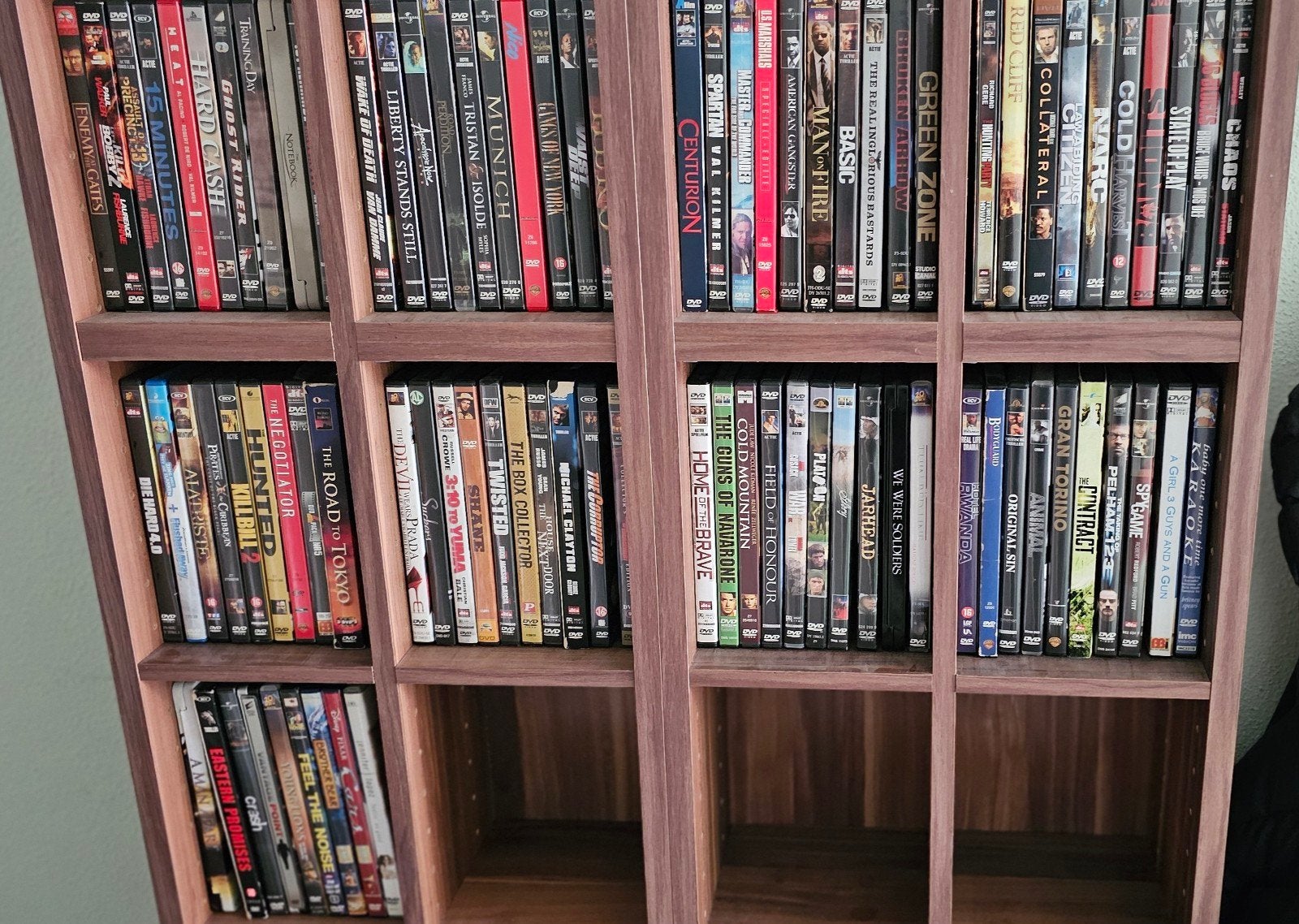 89 DVD's vooral actie films, Enlèvement ou Envoi, DVD