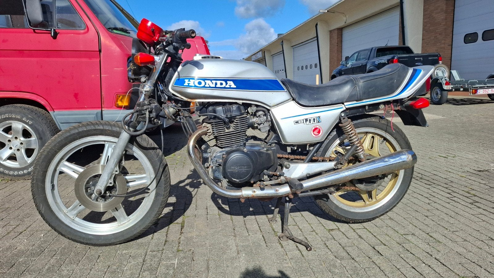 Honda cb400n 1981 à restaurer ou cafe racer, Occasion, 2 cylindres, 12 à 35 kW, Manuelle