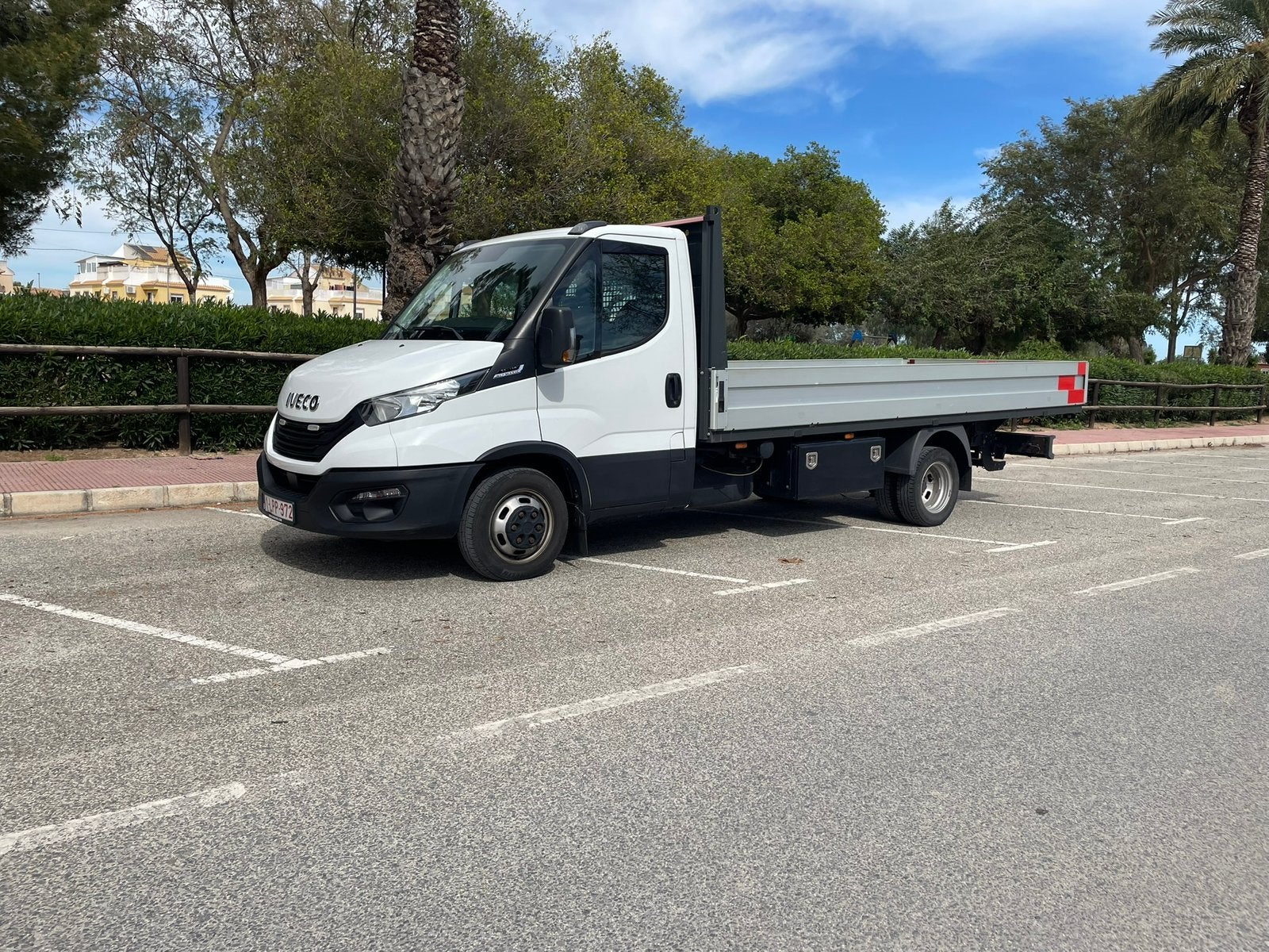 Iveco daily 35c180 Automaat, Auto's, Bestelwagens en Lichte vracht, Automaat, Iveco, Wit, Diesel