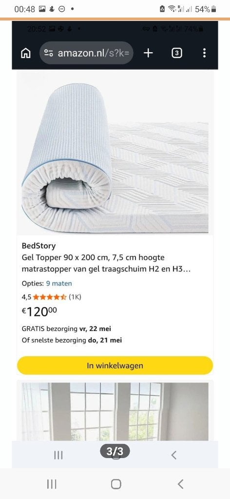2 BED BODEM 90x200 NIEUWE!, Ophalen, Overige materialen, 90 cm, Wit