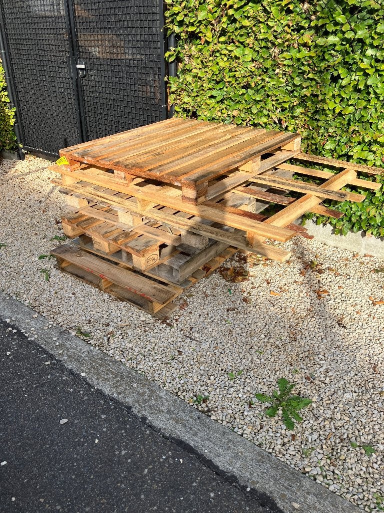 Gratis paletten, Bricolage & Construction, Bois & Planches, Enlèvement, Utilisé, Palette