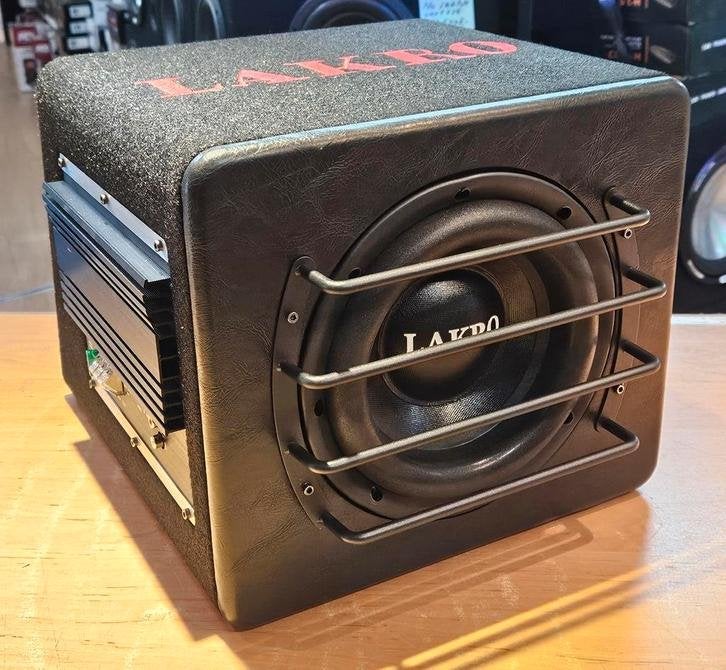 LAKRO active subwoofers 1800watt (kabelset gratis), Auto diversen, Autospeakers