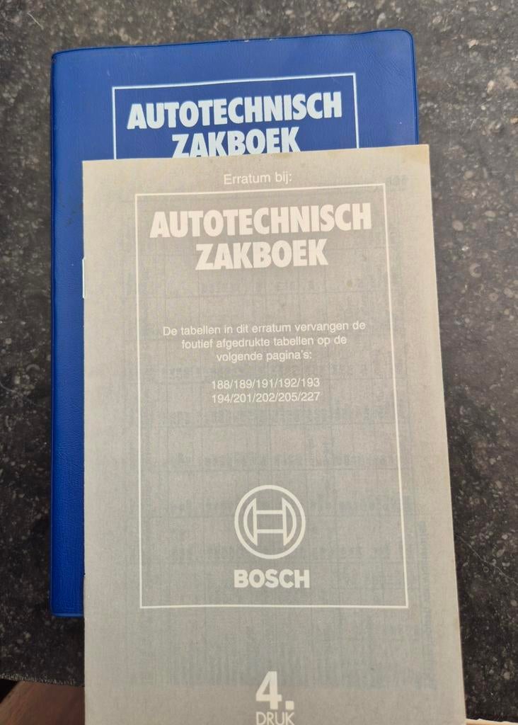 AUTOTECHNISCH ZAKBOEK BOSCH, Ophalen of Verzenden