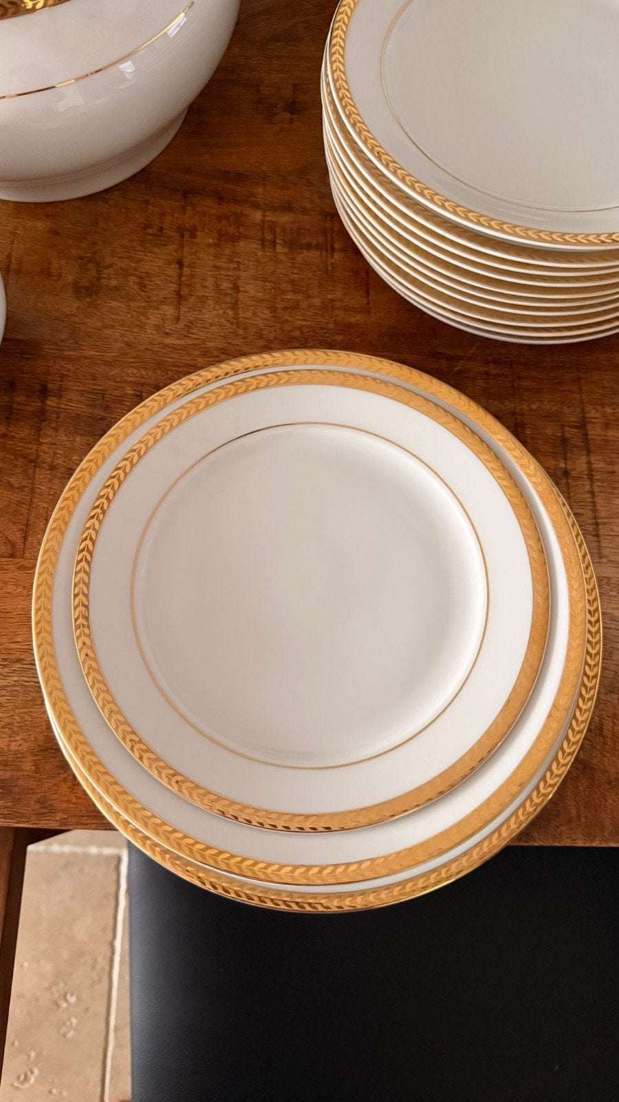 Service set, Enlèvement