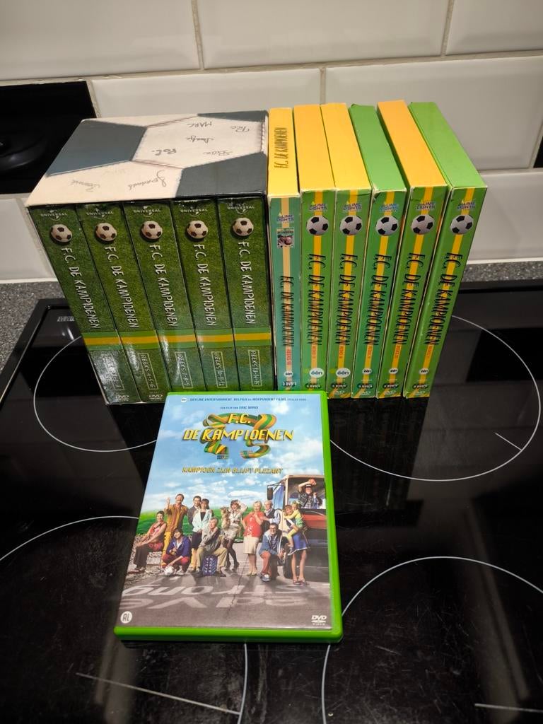 volledige dvd collectie van fc de kampioenen 21 seizoenen, Ophalen of Verzenden