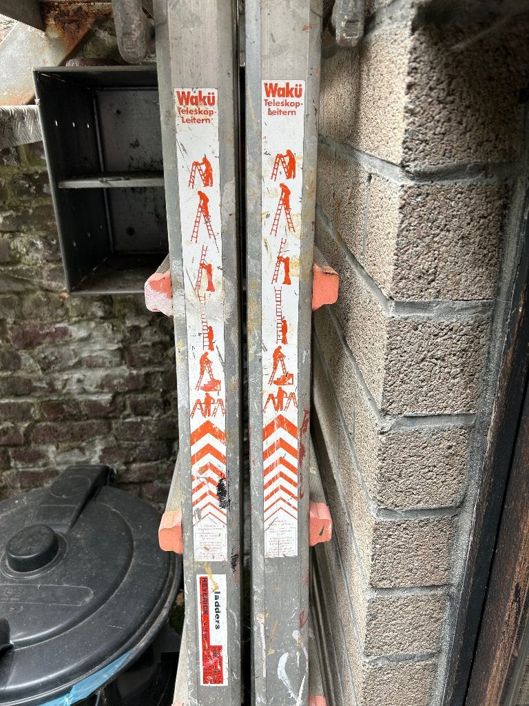 Professionele ladder, Ophalen, Gebruikt, Ladder, Opvouwbaar of Inschuifbaar