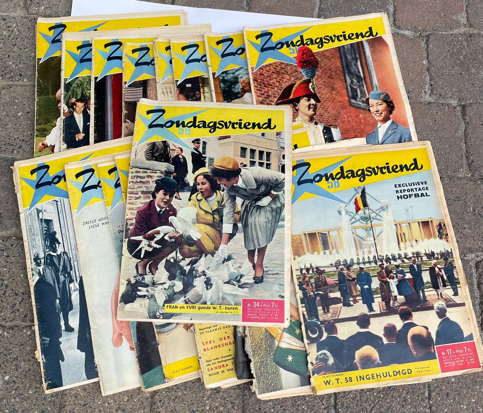 Lot magazine expo 58, Enlèvement ou Envoi