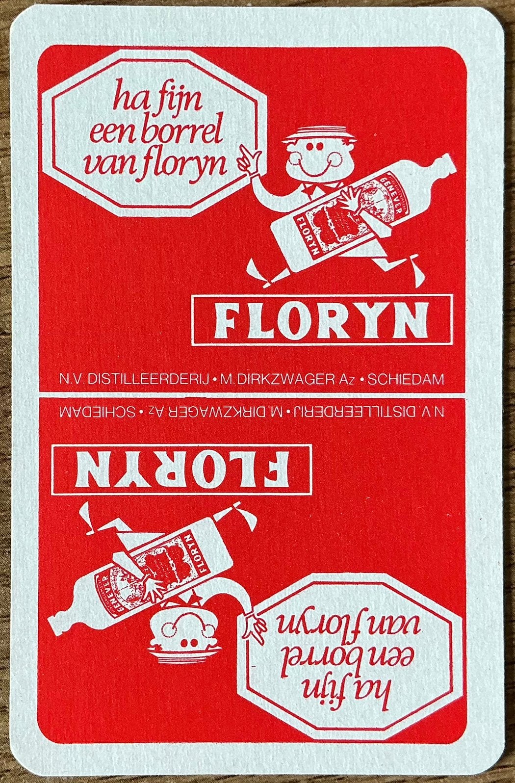 Speelkaart FLORYN, Ophalen of Verzenden, Zo goed als nieuw, Speelkaart(en)