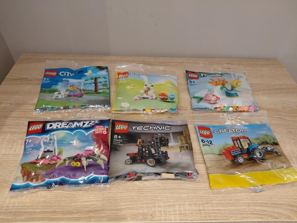 Lego polybags 6 stuks (nieuw), Ophalen of Verzenden