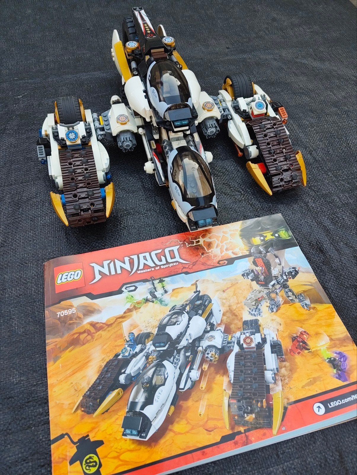 LEGO Ninjago Ultra Stealth Raider (70595) - enkel wagen, Ophalen, Lego, Overige typen, Zo goed als nieuw