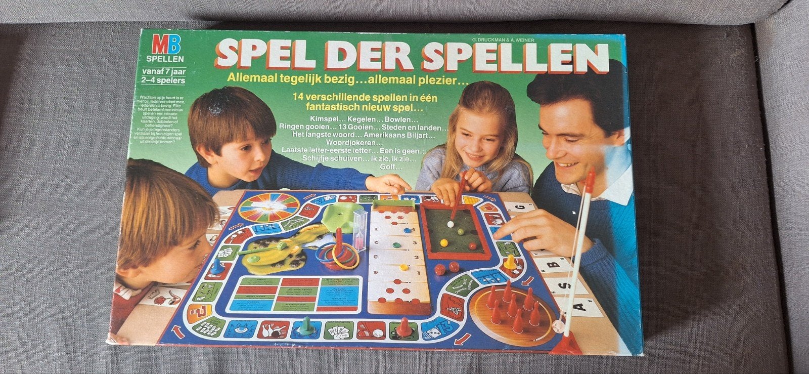 spel der spellen, Ophalen