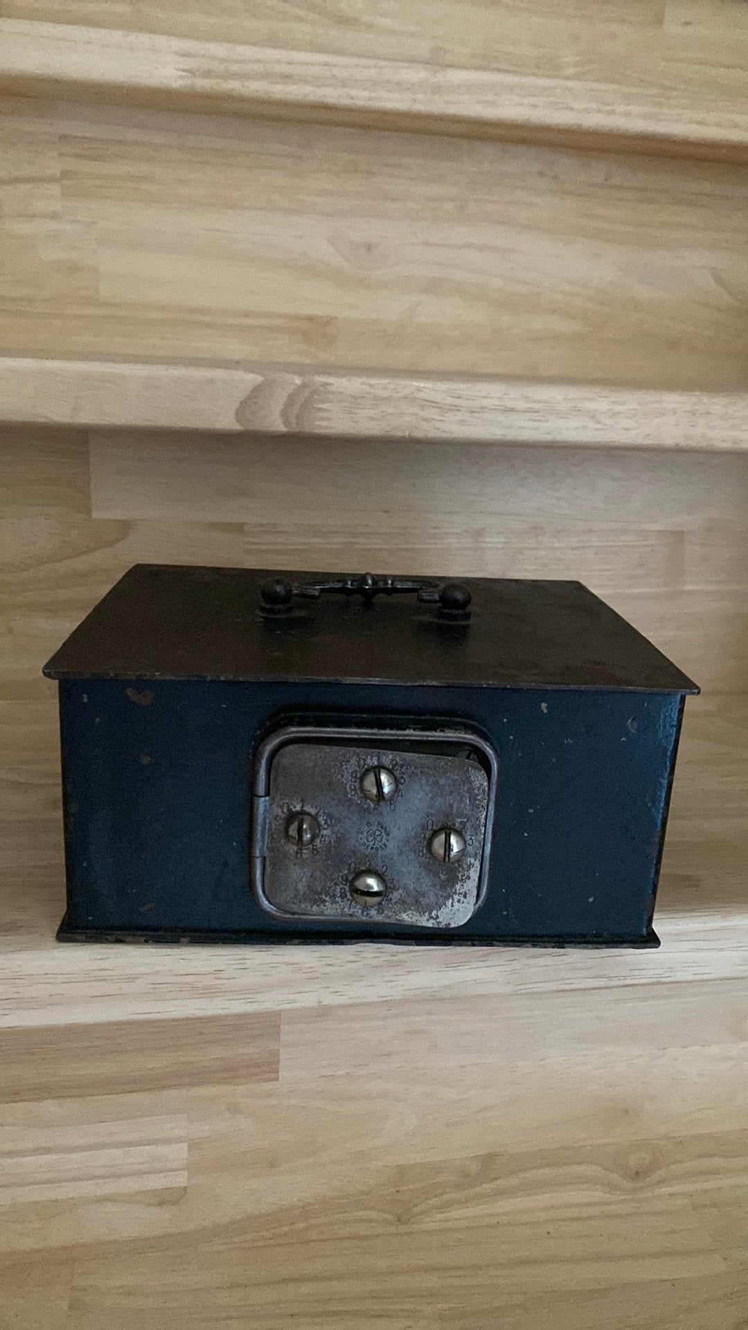 Vintage stalen koffer, Ophalen of Verzenden