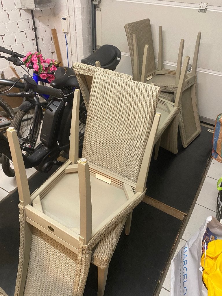 Stoel, Ophalen, Gebruikt, Grijs, Vijf, Zes of meer stoelen
