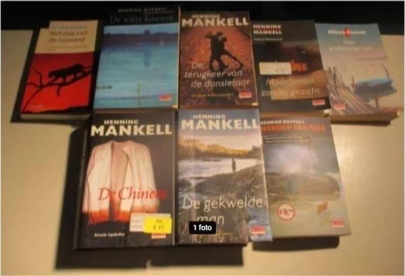 8 prima Thrillers van Henning Mankell, Boeken, Thrillers, Ophalen of Verzenden, Zo goed als nieuw