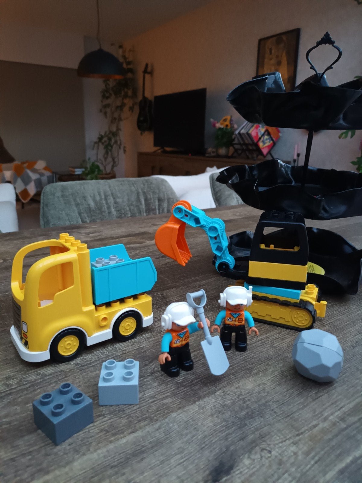 LEGO Duplo Truck & Kraan - 10931, Ophalen of Verzenden, Zo goed als nieuw
