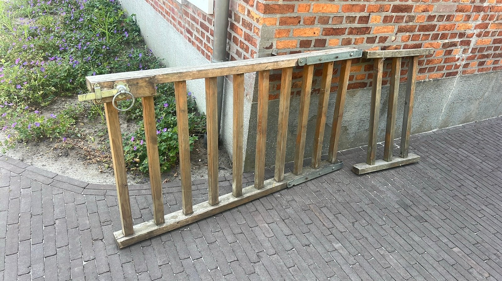 Tuinpoortje, Ophalen, Gebruikt, Hout, Tuinhek