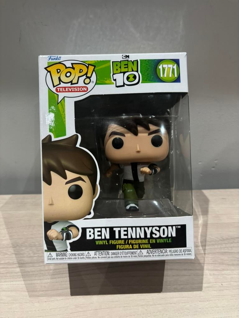 Funko Pop! Ben Tennyson #1771 – Ben 10 Vinyl, Enlèvement ou Envoi, Comme neuf
