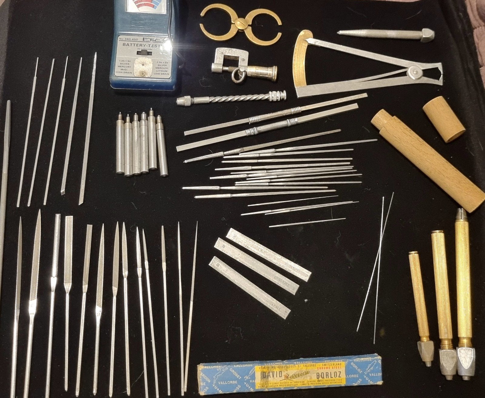 set antieke gereedschappen voor horlogemaken/sieraden, Antiek en Kunst, Ophalen of Verzenden