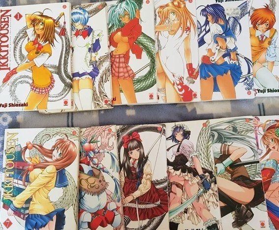 Collection complète Mangas Ikkitousen, Livres, BD, Série complète ou Série, Enlèvement ou Envoi, Comme neuf