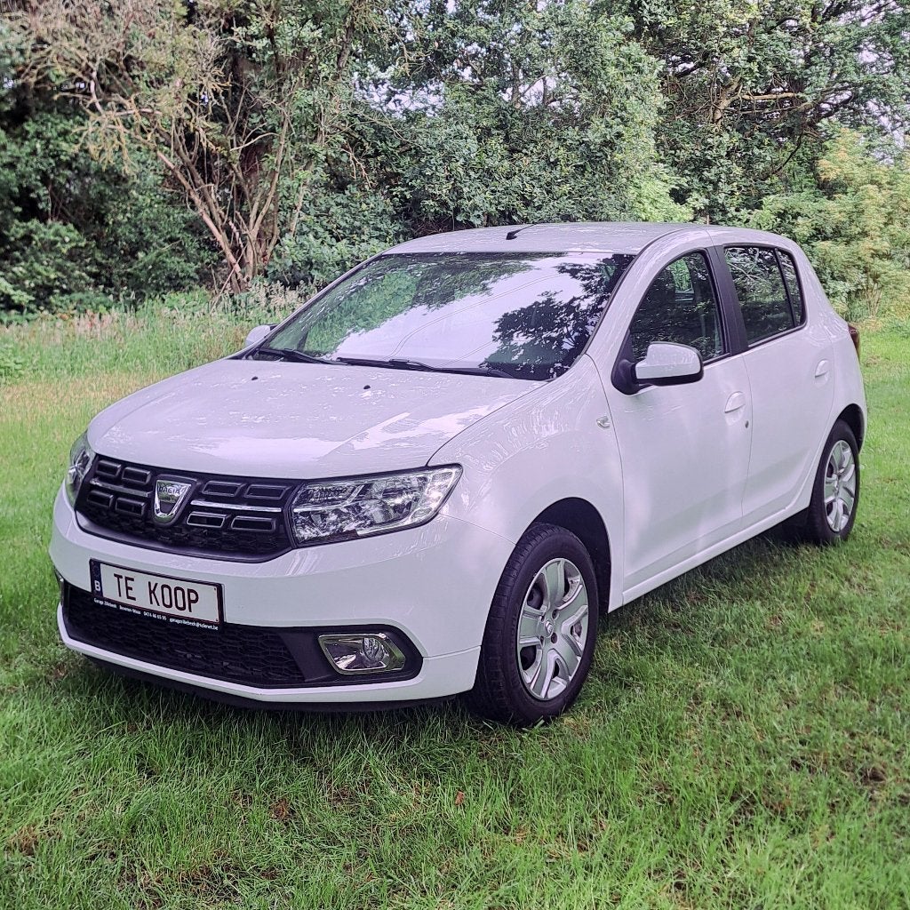 Dacia Sandero: 83.000km + airco + garantie + groot nazicht!, Voorwielaandrijving, Stof, Euro 6, Bedrijf