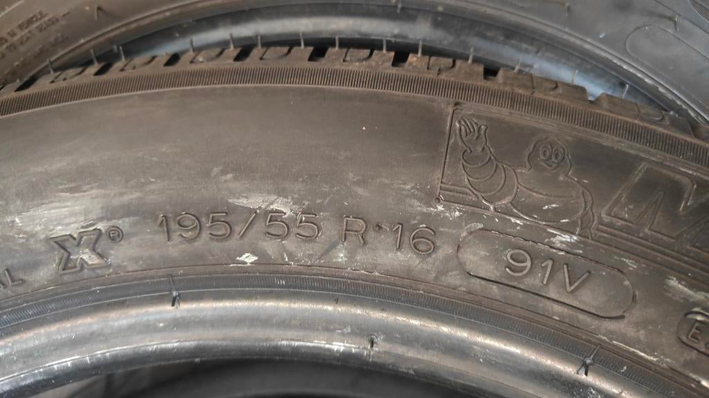 195/55r16 Michelin 40€ per stuk met montage en balanceren, Auto-onderdelen, Ophalen