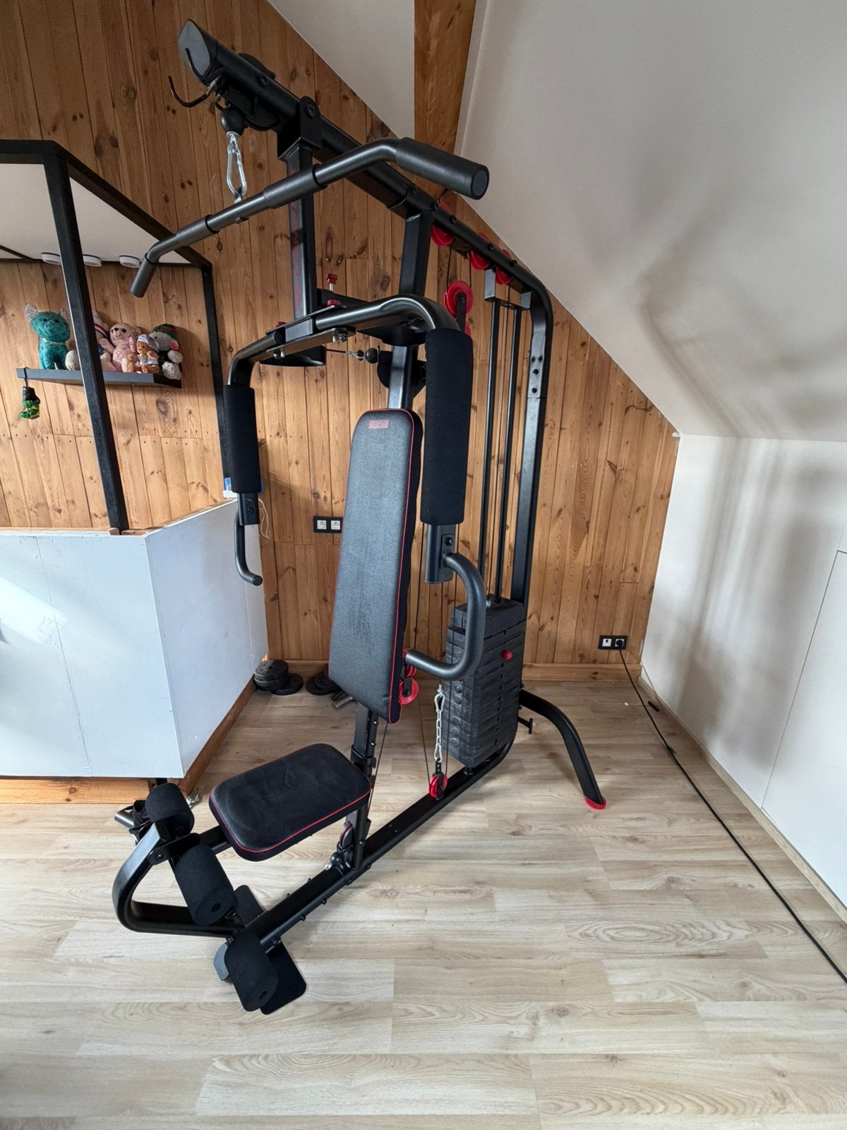Complete Home Gym toestel, Sport en Fitness, Benen, Gebruikt, Ophalen of Verzenden, Metaal