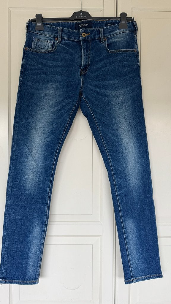 Jeans van Scotch & Soda (W32/L32), W32 (confection 46) ou plus petit, Comme neuf, Bleu, Scotch & Soda