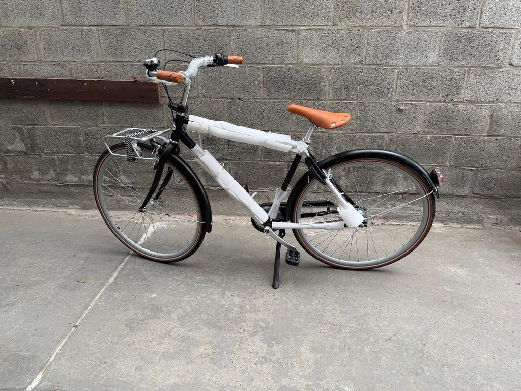 Nieuw fiets 28 inc, Terugtraprem, Versnellingen, Nieuw, 53 tot 57 cm