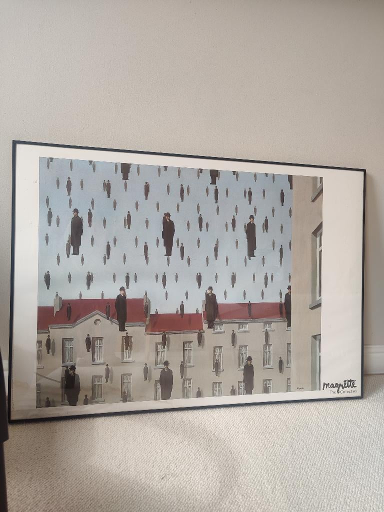 Poster Magritte, Enlèvement, Utilisé
