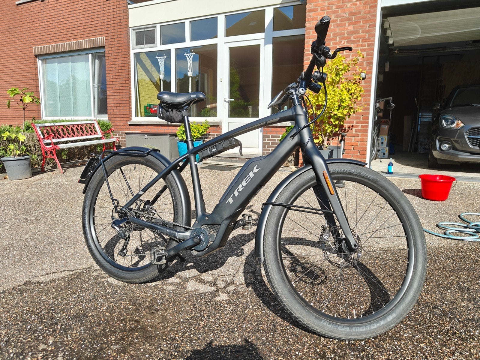 Trek Super Commuter +7s, Ophalen, Gebruikt, 30 tot 50 km per accu, Overige merken
