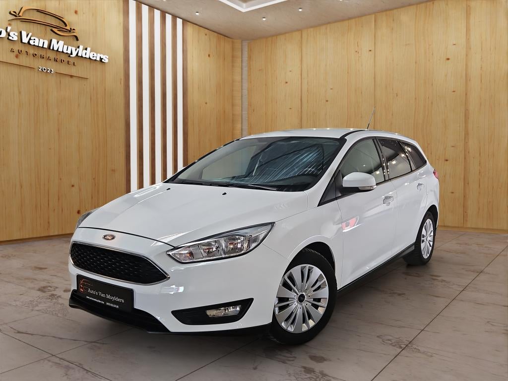 Ford Focus Break  1.0 Benzine  12 maanden garantie, Auto's, Stof, Euro 6, Wit, Bedrijf