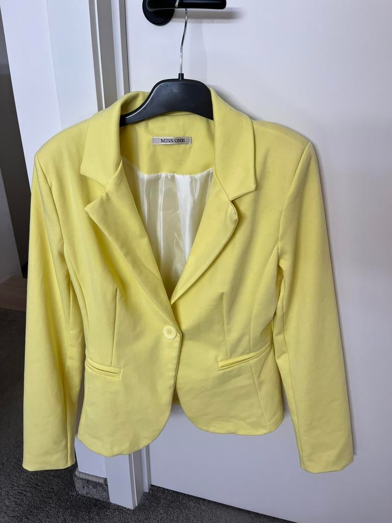 Blazer jaune Miss One XS, Vêtements | Femmes, Comme neuf, Taille 34 (XS) ou plus petite, Manteau, Jaune
