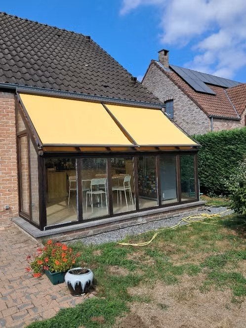Store automatique verrière, Jardin & Terrasse, Enlèvement, Utilisé, Véranda